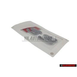 Γνήσιο Audi S3 Οπίσθιο Σήμα Έμβλημα Χρωμέ Κόκκινο - 8P0853735 2ZZ