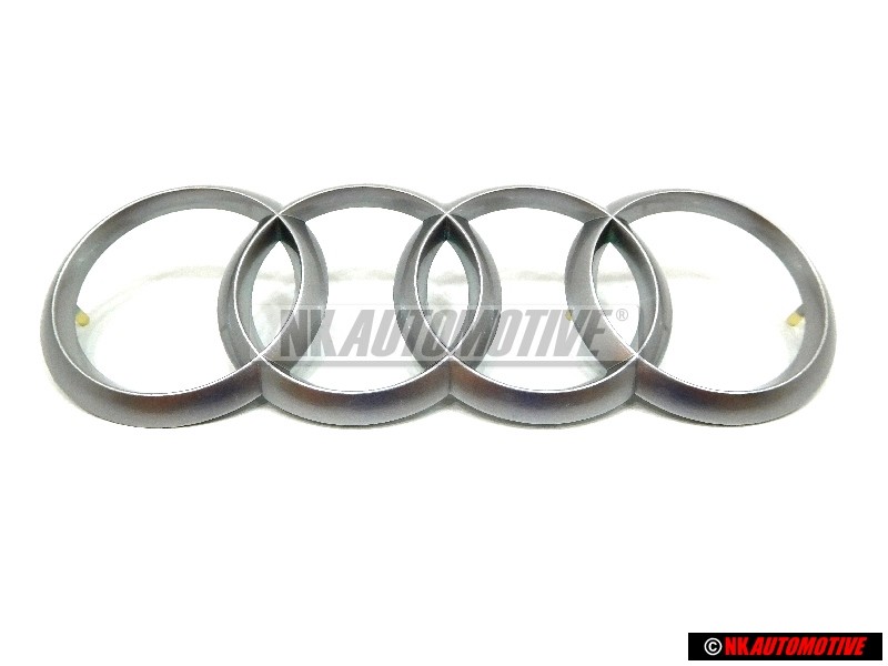 Γνήσιο Audi Σήμα Έμβλημα Κάλυψης Κινητήρα Ασημί - 4H0103940A
