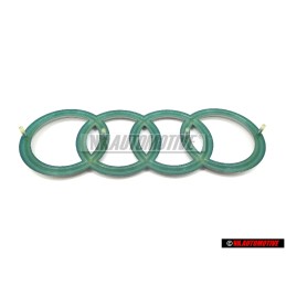 Γνήσιο Audi Σήμα Έμβλημα Κάλυψης Κινητήρα Ασημί - 4H0103940A