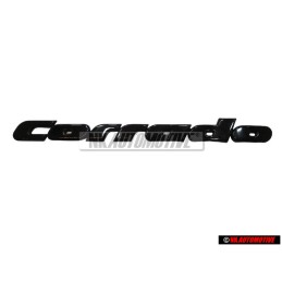 Γνήσιο VW CORRADO Οπίσθιο Σήμα Έμβλημα Μάυρο - 535853687 ROH