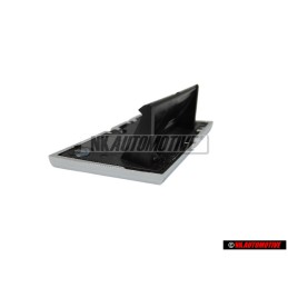 Γνήσιο Audi S8 Εμπρόσθιο Σήμα Έμβλημα Μάσκας Χρωμέ Κόκκινο - 4D0853736A 2ZZ