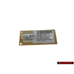 Γνήσιο Audi 4.2 Οπίσθιο Σήμα Έμβλημα Χρωμέ - 4E0853743L 2ZZ