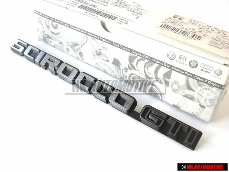 Γνήσιο VW SCIROCCO GTI Οπίσθιο Σήμα Έμβλημα Μάσκας - 533853687D GX2