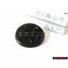 Γνήσιο VW Οπίσθιο Σήμα Έμβλημα Μάυρο - 191853601B MY8