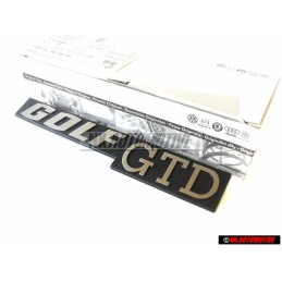 Γνήσιο VW GOLF GTD Οπίσθιο Σήμα Έμβλημα Μάσκας - 171853687 BD