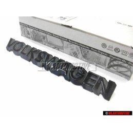 Γνήσιο VW VOLKSWAGEN Οπίσθιο Σήμα Έμβλημα Μάυρο - 321853685C 01C