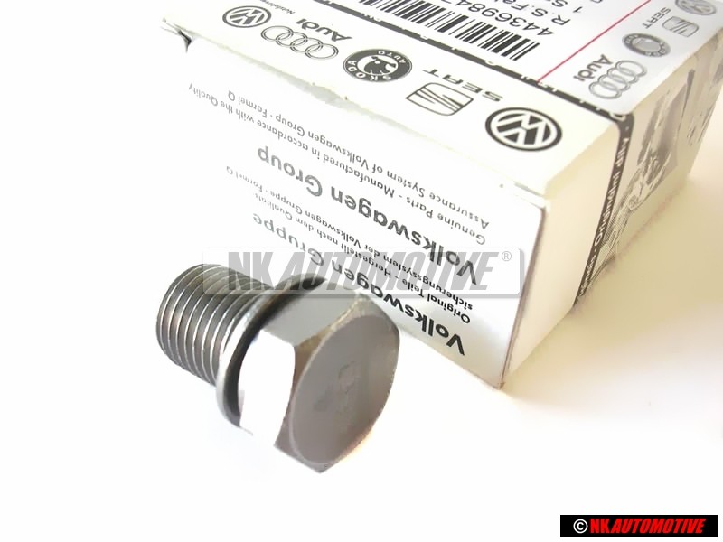 Γνήσιο VW Βίδα Σφράγισης Με Τσιμούχα - N 90813202