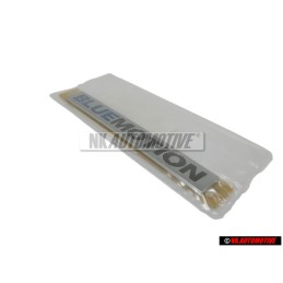 Γνήσιο VW BLUE MOTION Οπίσθιο Σήμα Έμβλημα Χρωμέ - 3C0853675AJWWS