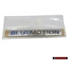 Γνήσιο VW BLUE MOTION Οπίσθιο Σήμα Έμβλημα Χρωμέ - 3C0853675AJWWS