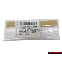 Γνήσιο VW BLUE MOTION Οπίσθιο Σήμα Έμβλημα Χρωμέ - 3C0853675AJWWS