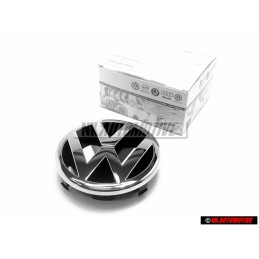 Γνήσιο VW Εμπρόσθιο Σήμα Έμβλημα Μάσκας Χρωμέ - 3B0853601 ULM