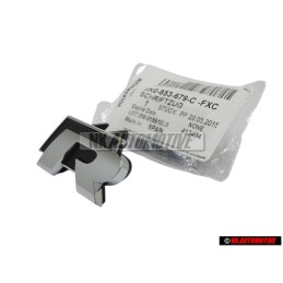 Γνήσιο VW R LINE Εμπρόσθιο Σήμα Έμβλημα Μάσκας Χρωμέ - 5K0853679C FXC