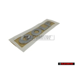 Γνήσιο VW GOLF Οπίσθιο Σήμα Έμβλημα Χρωμέ - 5K0853687A 739