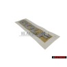 Γνήσιο VW GOLF Οπίσθιο Σήμα Έμβλημα Χρωμέ - 5K0853687A 739