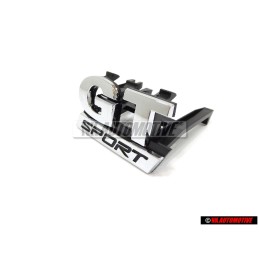 Γνήσιο VW GT SPORT Εμπρόσθιο Σήμα Έμβλημα Μάσκας Χρωμέ - 1K6853679C FXC