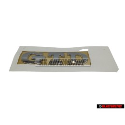 Γνήσιο VW GTD Οπίσθιο Σήμα Έμβλημα Χρωμέ - 5K0853675T 739