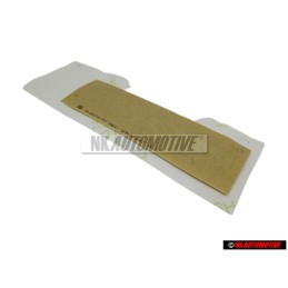 Γνήσιο VW GTD Οπίσθιο Σήμα Έμβλημα Χρωμέ - 5K0853675T 739