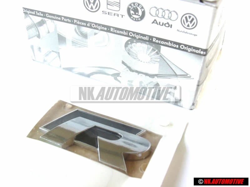 Γνήσιο VW R LINE Οπίσθιο Σήμα Έμβλημα Χρωμέ - 1K8853675K FXC