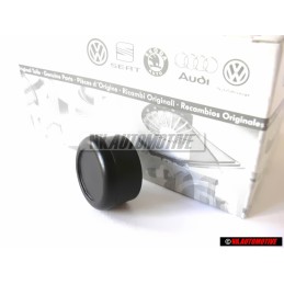 Γνήσιο VW Κουμπί Σατινέ Μαύρο - 191857520A 01C