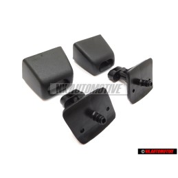 Γνήσιο VW ΣΕΤ Headlight Washer Nozzle Carriers Caps - Golf/Jetta MK3