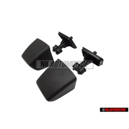 Γνήσιο VW ΣΕΤ Headlight Washer Nozzle Carriers Caps - Golf/Jetta MK3