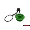 Γνήσιο VW ΣΕΤ Gearbox Inspection Plug & Cap Green - Golf MK1/2/3 Cabriolet