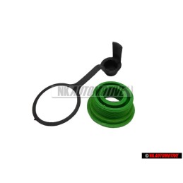 Γνήσιο VW ΣΕΤ Gearbox Inspection Plug & Cap Green - Golf MK1/2/3 Cabriolet