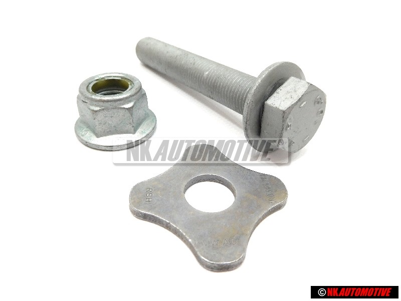Γνήσιο VW ΣΕΤ Rear Suspension Trailing Arm Bolt Nut - Golf MK5/6 Jetta MK5