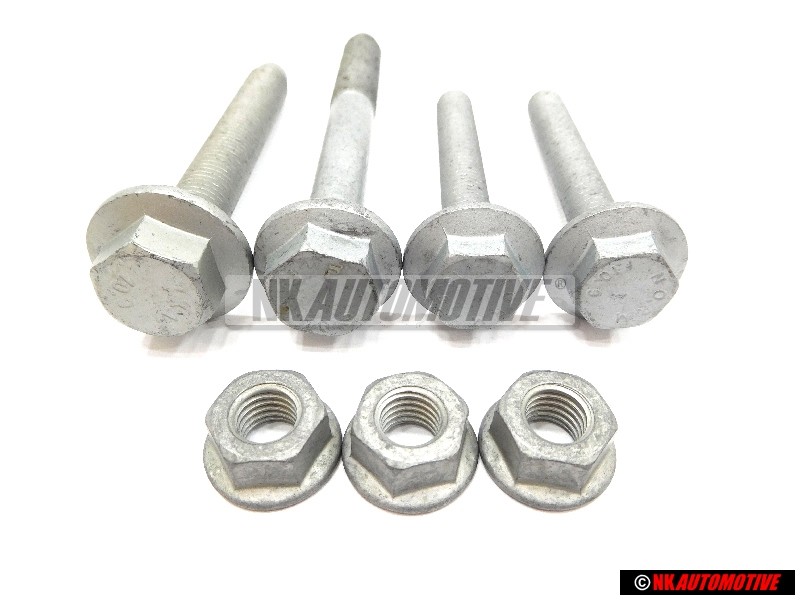 Γνήσιο VW ΣΕΤ Front Control Arm Wishbone Bolts Nuts - Golf MK5/6 Scirocco 3
