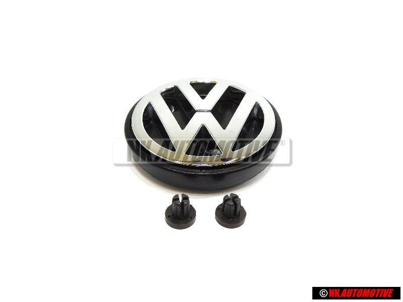 Γνήσιο VW ΣΕΤ Rear Hatch Boot Trunk Badge Emblem w/ fitting Grommets - Golf MK2