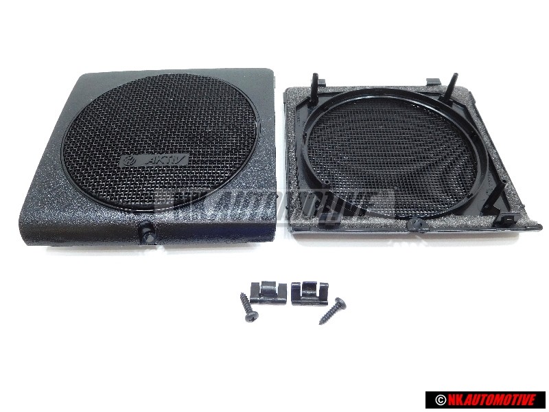 Γνήσιο VW ΣΕΤ Front Door Speakers Pods Protective Covers w/Hardware - Golf MK2