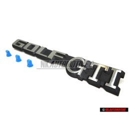 Γνήσιο VW ΣΕΤ Golf GTI Boot Badge with 3 Fixing Clips - Golf MK2 Clipper