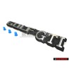 Γνήσιο VW ΣΕΤ Golf GTI Boot Badge with 3 Fixing Clips - Golf MK2 Clipper
