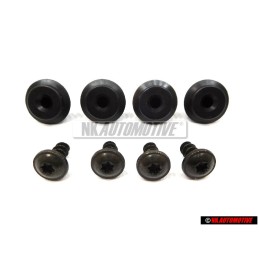 Γνήσιο VW ΚΙΤ Επισκευής for Tailgate Molding 191827571E/1H6827577D