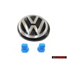 Γνήσιο VW ΣΕΤ Boot Badge Emblem with Fixing Clips - Golf Cabriolet MK1 Clipper