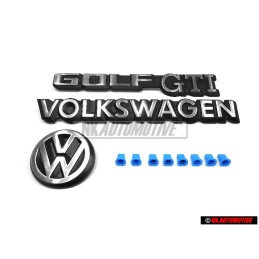 Γνήσιο VW ΣΕΤ Rear Boot Badges Emblems - Golf Cabriolet MK1 Golf MK2