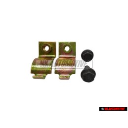 Γνήσιο VW ΚΙΤ Επισκευής Front Anti Roll Bar Clamp with Bolts - Golf MK2/Corrado