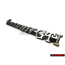 VW CLASSIC PARTS Σήμα Σατινέ Μαύρο/Χρωμέ - 171853687ALGX2