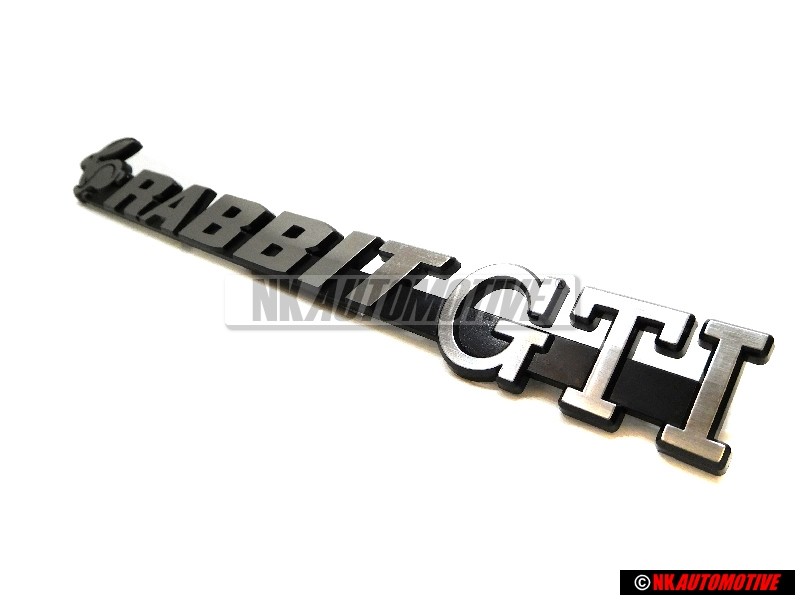 VW CLASSIC PARTS Σήμα Σατινέ Μαύρο/Χρωμέ - 171853687ALGX2