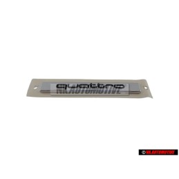 Γνήσιο Audi QUATTRO Οπίσθιο Σήμα Έμβλημα Χρωμέ - 8D5853737F 2ZZ