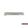 Γνήσιο Audi QUATTRO Οπίσθιο Σήμα Έμβλημα Χρωμέ - 8D5853737F 2ZZ