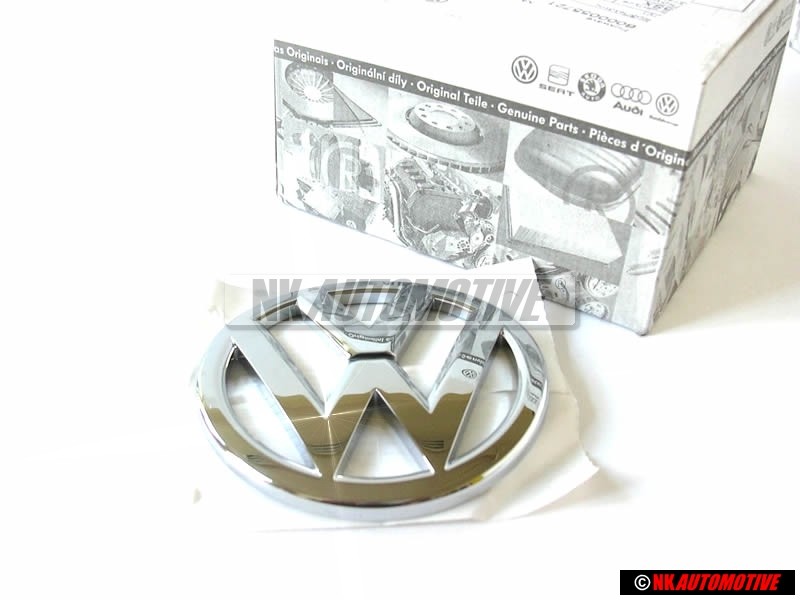 Γνήσιο VW Οπίσθιο Σήμα Έμβλημα Χρωμέ - 1K8853630B 739