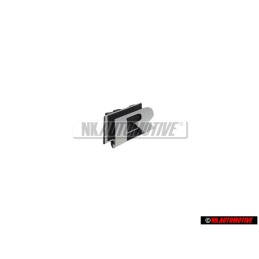 Γνήσιο VW R LINE Εμπρόσθιο Σήμα Έμβλημα Μάσκας Χρωμέ - 1K8853679B FXC