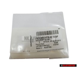 Γνήσιο VW TSI Οπίσθιο Σήμα Έμβλημα Χρωμέ Κόκκινο - 5K0853675M GQF