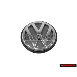 Γνήσιο VW Οπίσθιο Σήμα Έμβλημα Χρωμέ - 1H6853630 WV9
