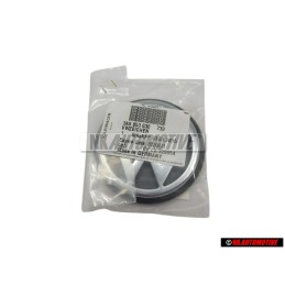 Γνήσιο VW Οπίσθιο Σήμα Έμβλημα Χρωμέ - 1H6853630 WV9