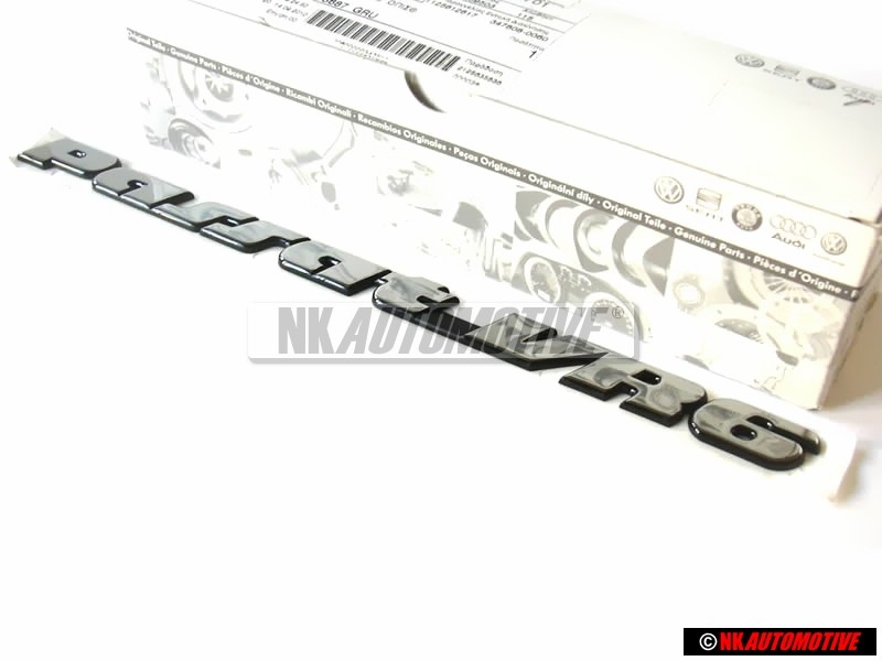 Γνήσιο VW PASSAT VR6 Οπίσθιο Σήμα Έμβλημα Μάσκας Χρωμέ - 3A0853687N Z10