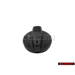 Γνήσιο VW Κουμπί Σατινέ Μαύρο - 1H0819129 01C