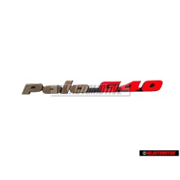 Γνήσιο VW POLO G40 Οπίσθιο Σήμα Έμβλημα Χρωμέ Κόκκινο - 871853687E VD9