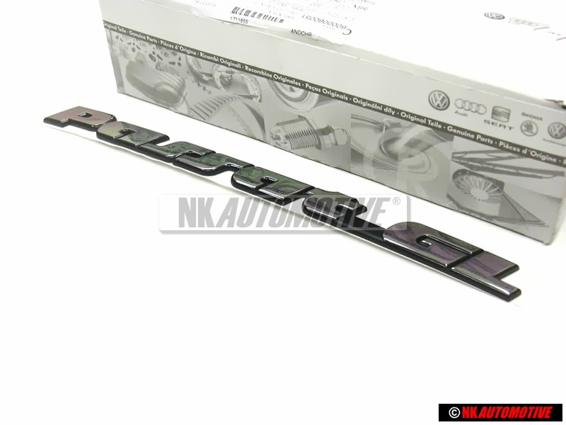 Γνήσιο VW PASSAT GL Οπίσθιο Σήμα Έμβλημα Χρωμέ - 3A0853687J Z10
